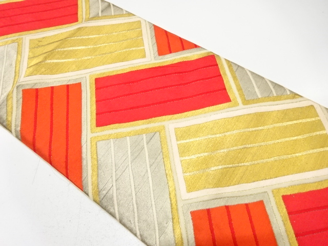 Japanese Kimono / Antique / Fukuro Obi Silk